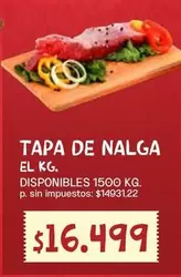 TAPA DE NALGA