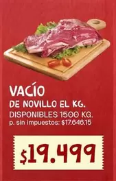 Vacío de Novillo