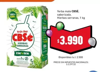 Serranas - Yerba mate