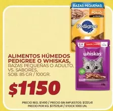 Pedigree - ALIMENTOS HÚMEDOS