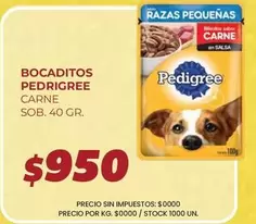 Pedigree - BOCADITOS
