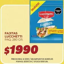 Lucchetti - Fajitas