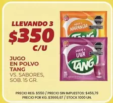 Tang - JUGO EN POLVO
