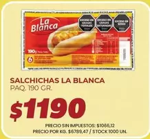 La Blanca - Salchichas