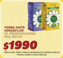 Verdeflor - YERBA MATE
