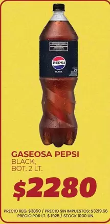 Pepsi - GASEOSA BLACK