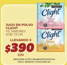 Clight - JUGO EN POLVO