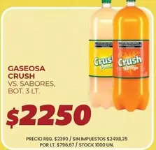 Crush - GASEOSA CRUSH