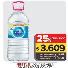 Nestle - Agua De Mesa Sin Gas Bidon