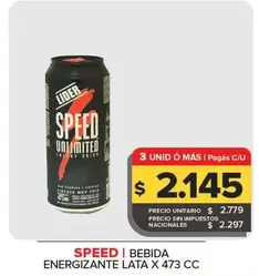 Speed - Bebida Energizante