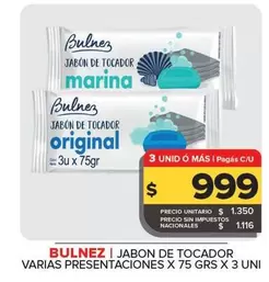 Blunez - Jabon De Tacador Varias Presentaciones
