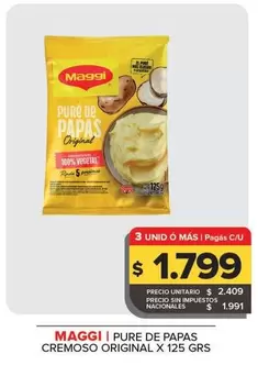 Maggi - Pure De Papas Cremoso Original