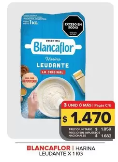 Blancaflor - Harina Leudante