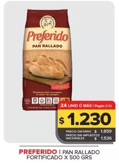 Preferido - Pan Rallado Fortificado