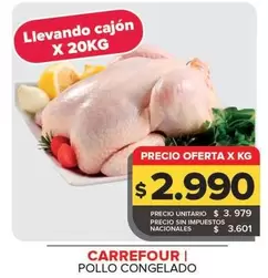 Carrefour - Pollo Congelado