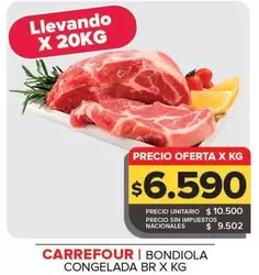 Carrefour - Bondiola Congelada
