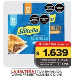 La Salteña - Tapa Empanda Varias Presentaciones