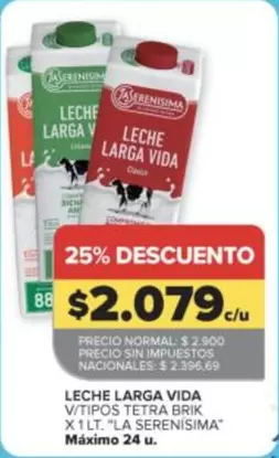 vida - LECHE LARGA VIDA