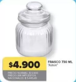 FRASCO 730 ML