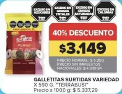 Terrabusi - GALLETITAS SURTIDAS