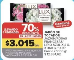 Lux - JABÓN DE TOCADOR