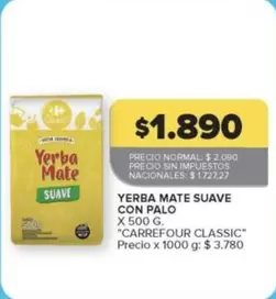 Suave - Yerba Mate con Palo