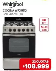 Whirlpool - COCINA WFX57DI Cód. 205760 (10)