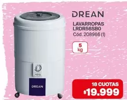 Drean - LAVARROPAS LRDR56SB0 Cód. 208966 (1)