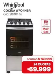 Whirlpool - COCINA WFO4NBR Cód. 207917 (5)