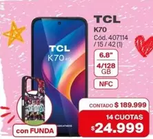 TCL - K70 Cód. 407114 /15 /42 (1)
