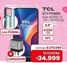 TCL - K70 POWER Cód. 407116/17 /64 + 407061 (2)