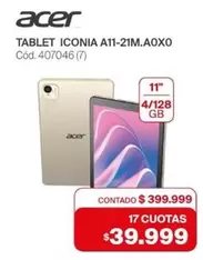 Acer - TABLET ICONIA A11-21M.AOXO Cód. 407046 (7)