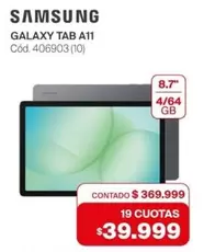 Samsung - GALAXY TAB A11 Cód. 406903 (10)