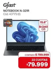 NOTEBOOK N-321R Cód. 407179 (6)