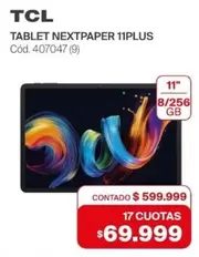 TCL - TABLET NEXTPAPER 11PLUS Cód. 407047 (9)