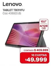 Lenovo - TABLET TB311FU Cód. 406920 (8)