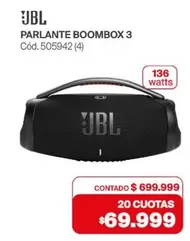 JBL - PARLANTE BOOMBOX 3 Cód. 505942 (4)