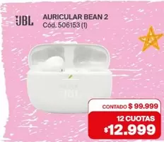 JBL - AURICULAR BEAN 2 Cód. 506153 (1)