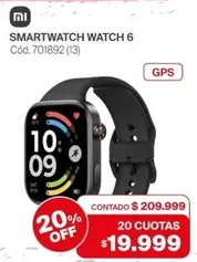 Off - SMARTWATCH WATCH 6 Cód. 701892 (13)