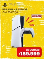 PS5 SLIM + 2 JUEGOS Cód. 506171 (14)