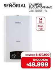 Señorial - CALEFÓN EVOLUTION MAX Cód. 208651 (11)