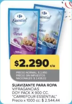 Carrefour - SUAVIZANTE PARA ROPA