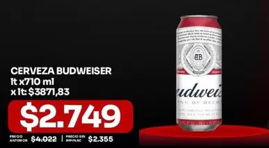 Budweiser - CERVEZA