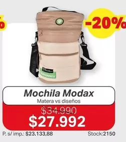 Mochila Modax