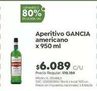 Gancia - Aperitivo americano