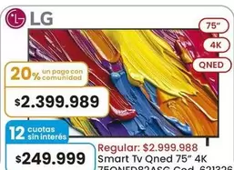 LG - Smart Tv Qned 75" 4K
