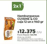 X$ - Hamburguesas