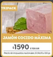 X$ - JAMÓN COCIDO