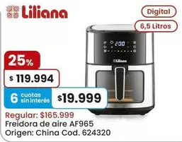 Liliana - Freidora de aire AF965