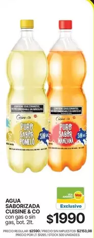 Cuisine - AGUA SABORIZADA